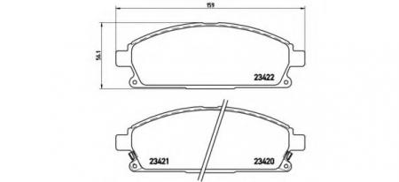     INFINITI: QX4 97- NISSAN: PATHFINDER (R50) 97-04 , QUEST (V42) 03-, X-TRAIL (T30) 01- P56040