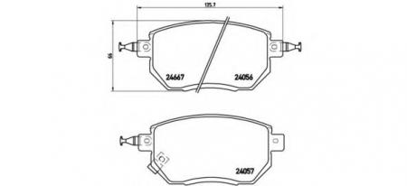 - .  FR INFINITI FX45 03- P56051