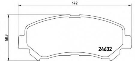     NISSAN: QASHQAI (J10, JJ10) 07-, X-TRAIL (T31) 07- RENAULT: KOLEOS (HY_) 08- P56062