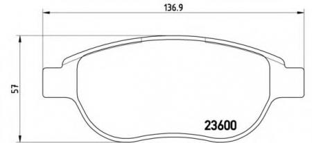    , CITROEN: C3 1.6 16V/1.6 16V HDI/1.6 BIOFLEX 02-, C4 1.4 16V/1.6 16V/1.6 16V BIO-FLEX/1.6 HDI/1.6 THP 140/1.6 THP 150/1.6 VTI 120/2.0 16V 04- P61068