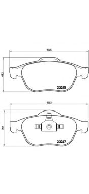     RENAULT: GRAND SCENIC II (JM0/1_) 04-, MEGANE II (BM0/1_, CM0/1_) 02-, MEGANE II COUPE-CABRIOLET (EM0/1_) 03-, MEGANE II  (LM0/1_) 03 P68040