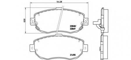 - .  FR LEXUS GS300 03/93-07/97 P83037