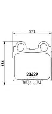     LEXUS: GS (JZS160) 97-05 , IS I (GXE10) 99-, IS SPORTCROSS 01-, SC (UZZ40_) 01- TOYOTA: ALTEZZA 99-, ALTEZZA GITA 99-01 P83045