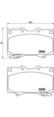    , LEXUS: LX 470 98-08  TOYOTA: LAND CRUISER 4.5 TD 24V 4X4 84-, LAND CRUISER 100 4.2 TD/4.2 TDI 24V/4.7/4.7 98-, LAND CRUISER 90 4.7 95-, LAND P83048