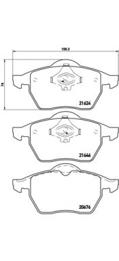     AUDI: A4 (8D2, B5) 94-00 , A4 AVANT (8D5, B5) 94-01  VW: PASSAT (3B2) 96-00 , PASSAT VARIANT (3B5) 97-00 P85036