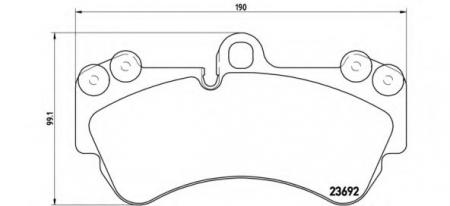 - .  FR PORSCHE CAYENNE P85069