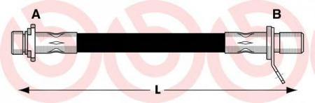 ШЛАНГ ТОРМОЗНОЙ ПРАВЫЙ AVENSIS (_T22_) 1.6 HATCHBACK KW 74 ENGINE CODE 4AFELB, MODEL AT220 T83012