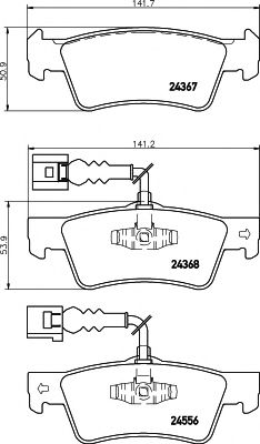     - MDB2822 Mintex