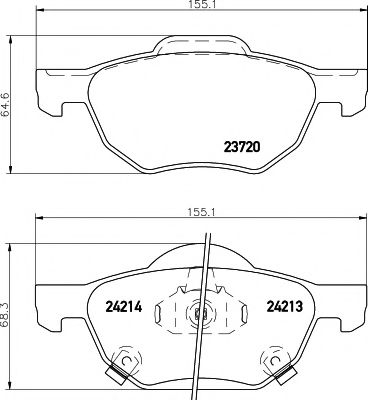    - MDB2599 Mintex
