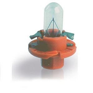 ЛАМПА НАКАЛИВАНИЯ 10ШТ В УПАКОВКЕ 12V 1,1W BX8,4D ORANGE (ОРАНЖЕВАЯ) 12624CP