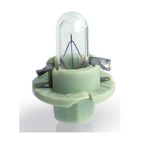 ЛАМПА НАКАЛИВАНИЯ 10ШТ В УПАКОВКЕ 12V 2W BX8,4D LIGHT GREEN (СВЕТЛО-ЗЕЛЁНАЯ) 12626CP