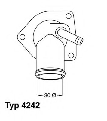  ( ) OPEL: ASTRA F 98-02, ASTRA G 98-05, COMBO TOUR 01-, CORSA C 00-, MERIVA 03-, VECTRA B 95-02, VECTRA C 02-, VECTRA C GTS 02-, ZAFIRA 9 4242.92D
