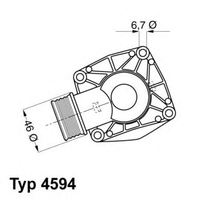 WAHLER  BMW 7 E38 750I.IL 94-01 4594.90D