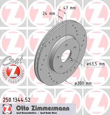 ZIMMERMANN-  FORD: MONDEO III 00-, MO 250.1344.52