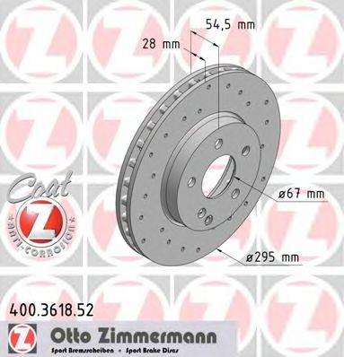   MER W211 2.0-2.8/2.0-2.7CDI 02-   SPORT COAT Z 295X28 400.3618.52