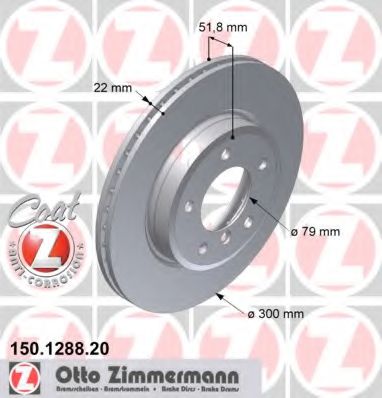   BMW E46 98-   300X22 150.1288.20