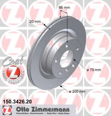   BMW E87/E90 1.8-2.0D M47/N46/N52 04-   300X20 150.3426.20
