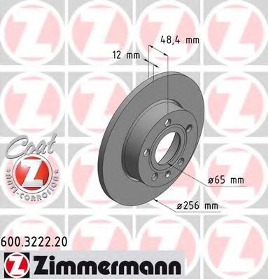 ZIMMERMANN-  AUDI: A3 03-, A3 SPORTBA 600 3222 20