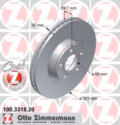   AUDI A6/A8 2.0DTI-4.2TDI/2.4-6.0 02-   321X30 100.3318.20