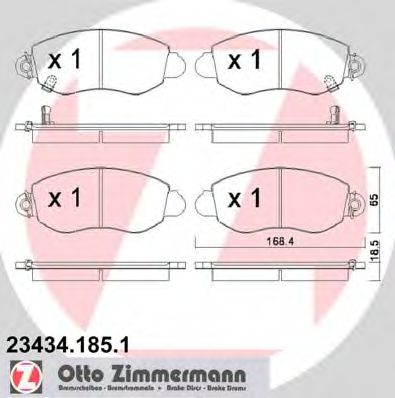 ZIMMERMANN-  FORD 23434.185.1
