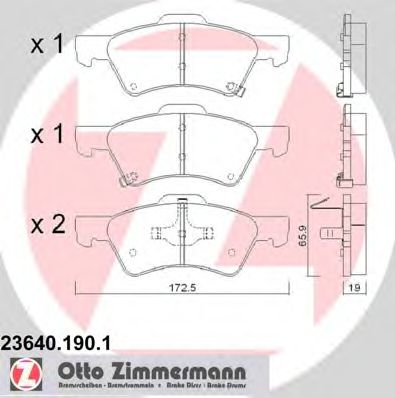 ZIMMERMANN- - CHRYSLER: VOYAGER III 00 236401901