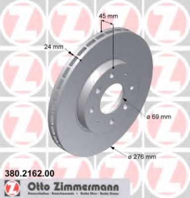 ZIMMERMANN-  MITSUBISHI: GALANT VI 96 380.2162.00