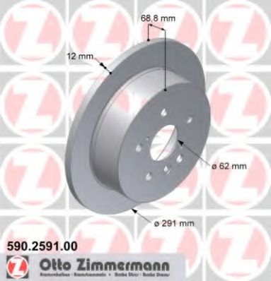   TOY AVENSIS VERSO/RREVIA 2.0D/2.0/2.4 00-    590.2591.00