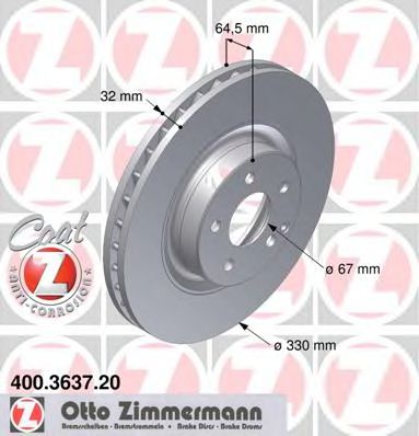   MER S211/W211/C219/X204 [204.981/211.028/219.354] 02-   330X32 400.3637.20