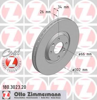   CIT C4/PGT 207/307 1.6/2.0/2.0HDI 04-   302X26 180.3023.20