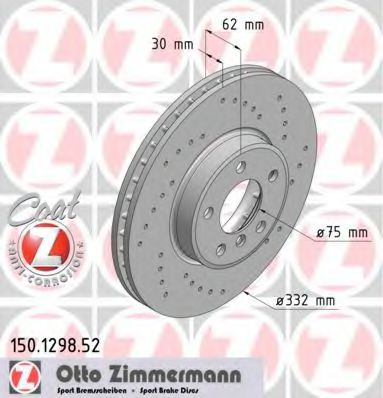   BMW X5 E53 00-/X3 E83 06-   332X29,9 SPORT COAT Z 150.1298.52