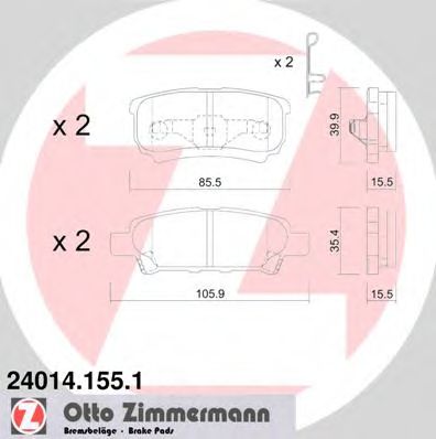    SBB MITS GAL 2.0 / 2.4 / 2.5 LANC 1.6 / 1.8 / 2.0 JEEP DODG 99 / 08->> 240141551
