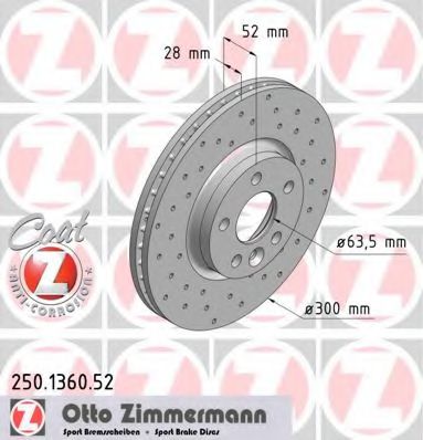  .. FORD GALAXY, KUGA, MONDEO, S-MAX 06> 250.1360.52