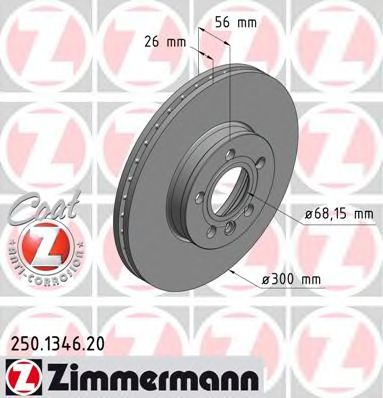   VW T4 90- /SHARAN 95-   300X26 250 1346 20