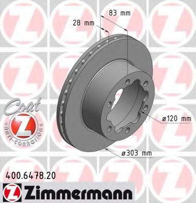 ZIMMERMANN- MERCEDES SPRINTER 3T 06- 400.6478.20