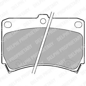   KIA RIO 00]02/MAZDA 121 90]96/323 90]/96]  LP743