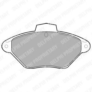 К-Т ТОРМ. КОЛОДОК LP792