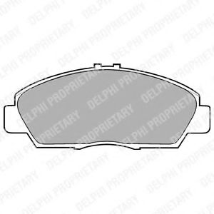 ТОРМОЗНЫЕ КОЛОДКИ LP869 LP869