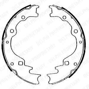 К-Т ТОРМ. КОЛОДОК БАРАБ. LS1476