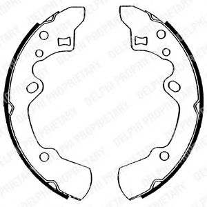 К-Т ТОРМ. КОЛОДОК БАРАБ.MA 626 III, FO PROBE LS1546