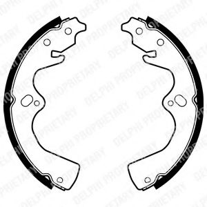 КОЛОДКИ БАРАБАННЫЕ KIA SPORTAGE 2.0I / 2.0TDI 99> LS1907