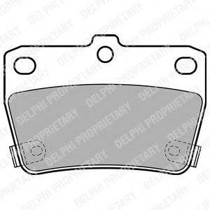 КОМПЛЕКТ ТОРМ. КОЛОДОК RE TO RAV4 II LP1942