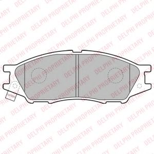 К-Т КОЛОДОК FR  NI ALMERA CLASSIC, MICRA LP2184