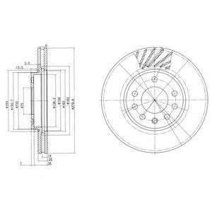   FR OP ASTRA G/H (+ABS) BG3405