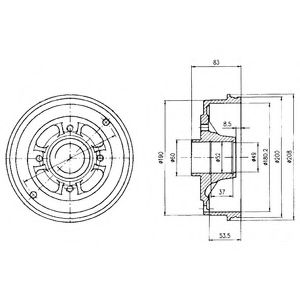   RENAULT LOGAN/CLIO/MEGANE (D=180MM) BF426