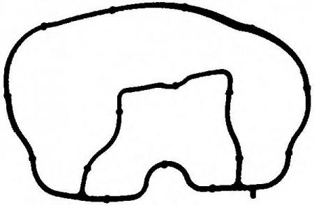 ПРОКЛАДКА КОЛЛЕКТОРА FORD FIESTA 1.3 96> (2) IN 71-35543-00