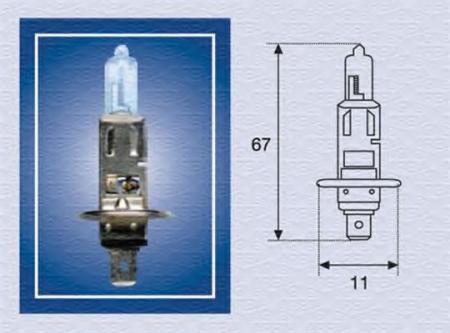  H1 12V MAGNETI MARELLI 002551100000 002551100000