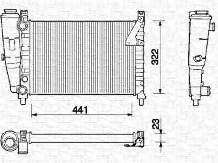   FIAT UNO 1.1/1.3/1.4 1/83-12/93; 350213131000