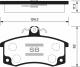 SP1181 Sangsin Brake