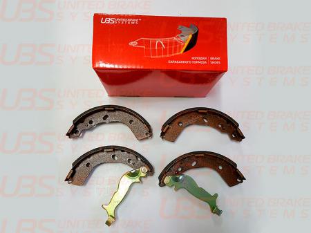 КОЛОДКИ ТОРМОЗНЫЕ БАРАБАННЫЕ | ЗАД | B1203009