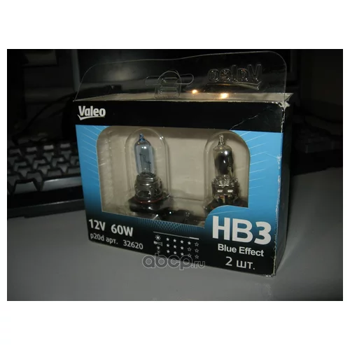  1265 HB3 VALEO BLUE EFFECT BLISTER X2  032620